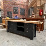 Patinated workbench