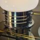 Pair of vintage space age lamps in murano glass 26x14 1960 to 70