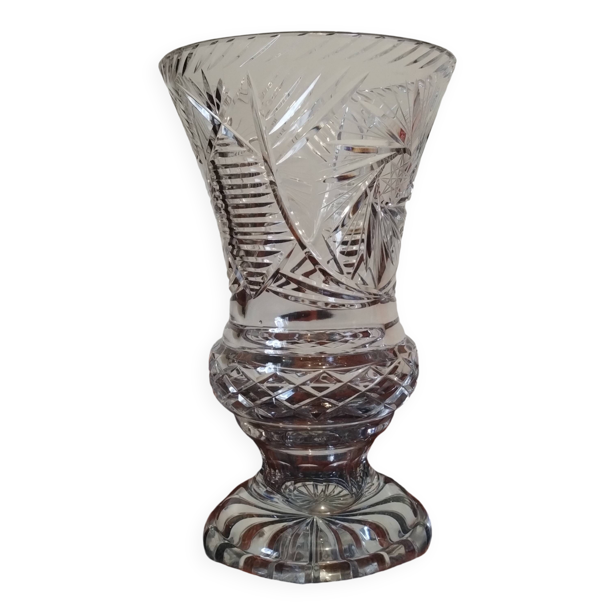 Medici vase in cut crystal