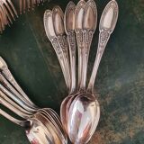 12 forks and 12 spoons ercuis empire model