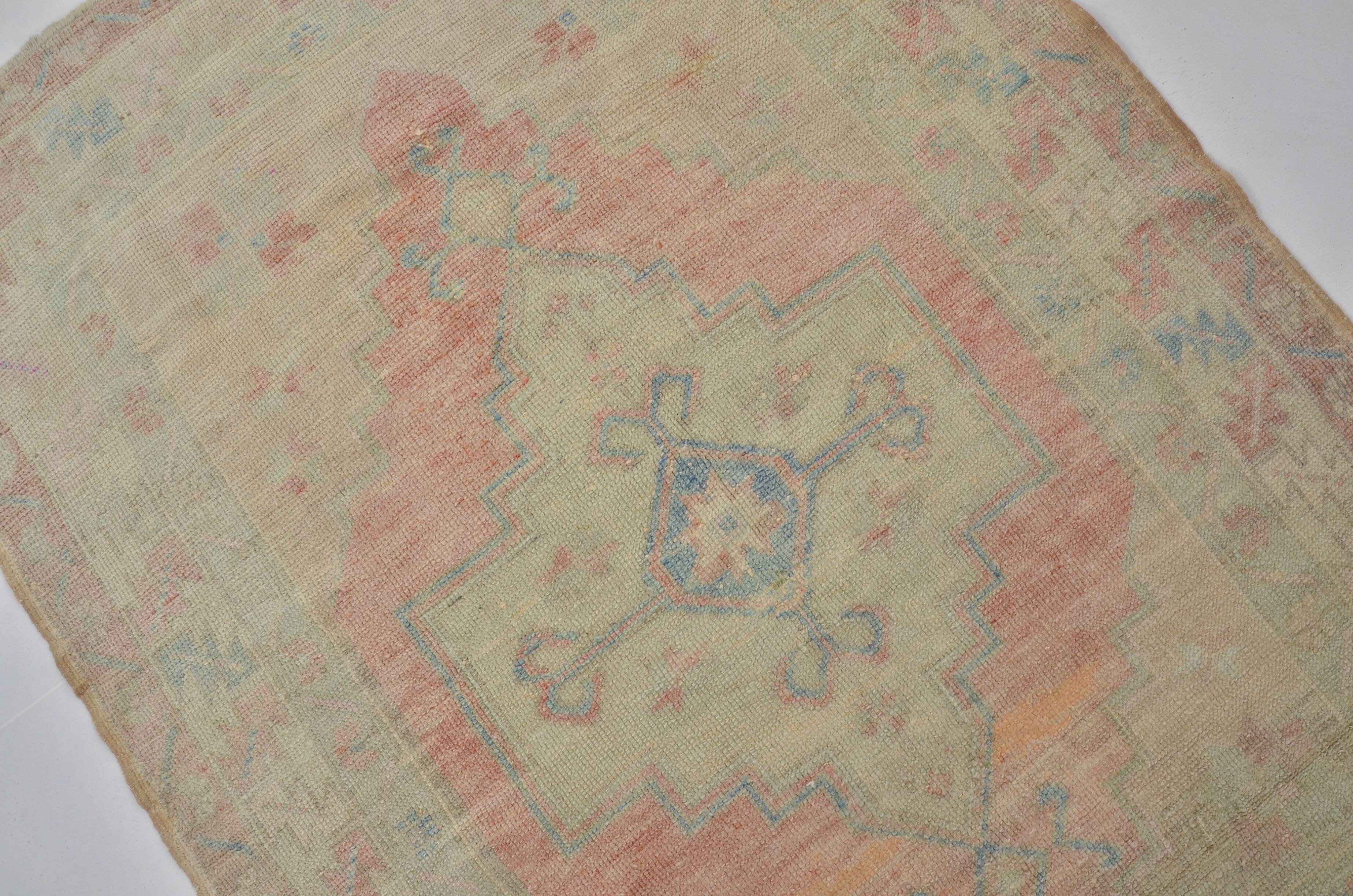 Small Vintage Tribal Carpet sku 1282