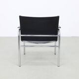 Fauteuil « Klinte » en cuir par Tord Björklund pour Ikea, années 1980