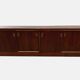 Large double-sided modernist sideboard in oak – 250 cm