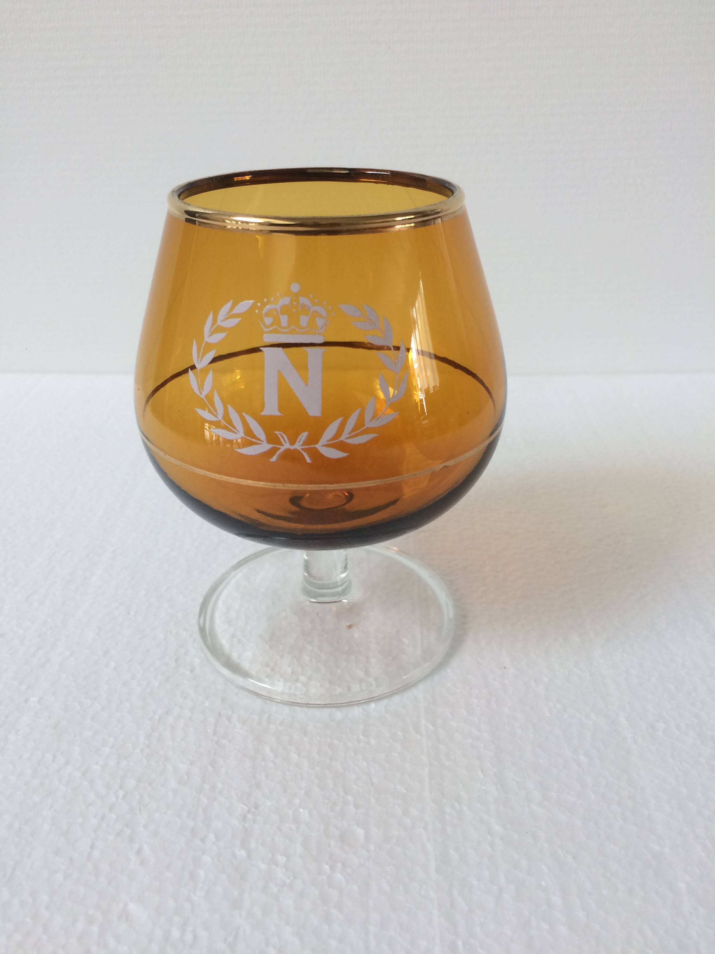 Series of 6 amber Napoleon errors