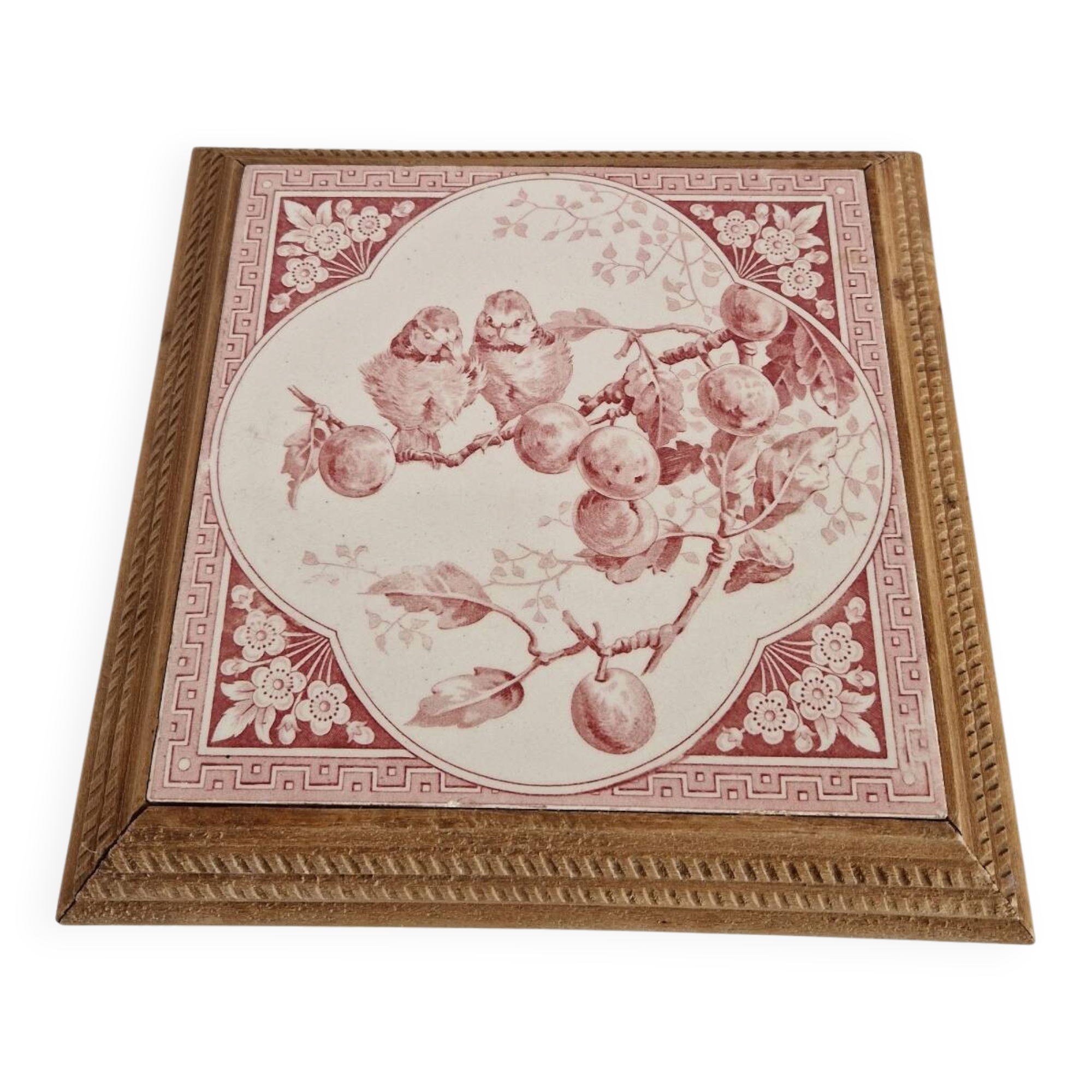 Tile Trivet Sarreguemines