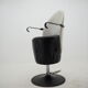 Midcentury adjustable hairdresser swivel armchair, 1970
