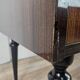Mid Century Italian Dresser with Blue Glass Work and Four Drawers, 1960