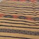 Handmade biker kilim rug in pure wool - 185x115cm