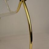 Magazines rack vintage brass 1960