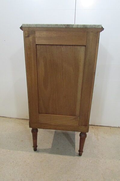 Buffet art deco mahogany and magnifying glass