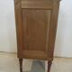 Buffet art deco mahogany and magnifying glass