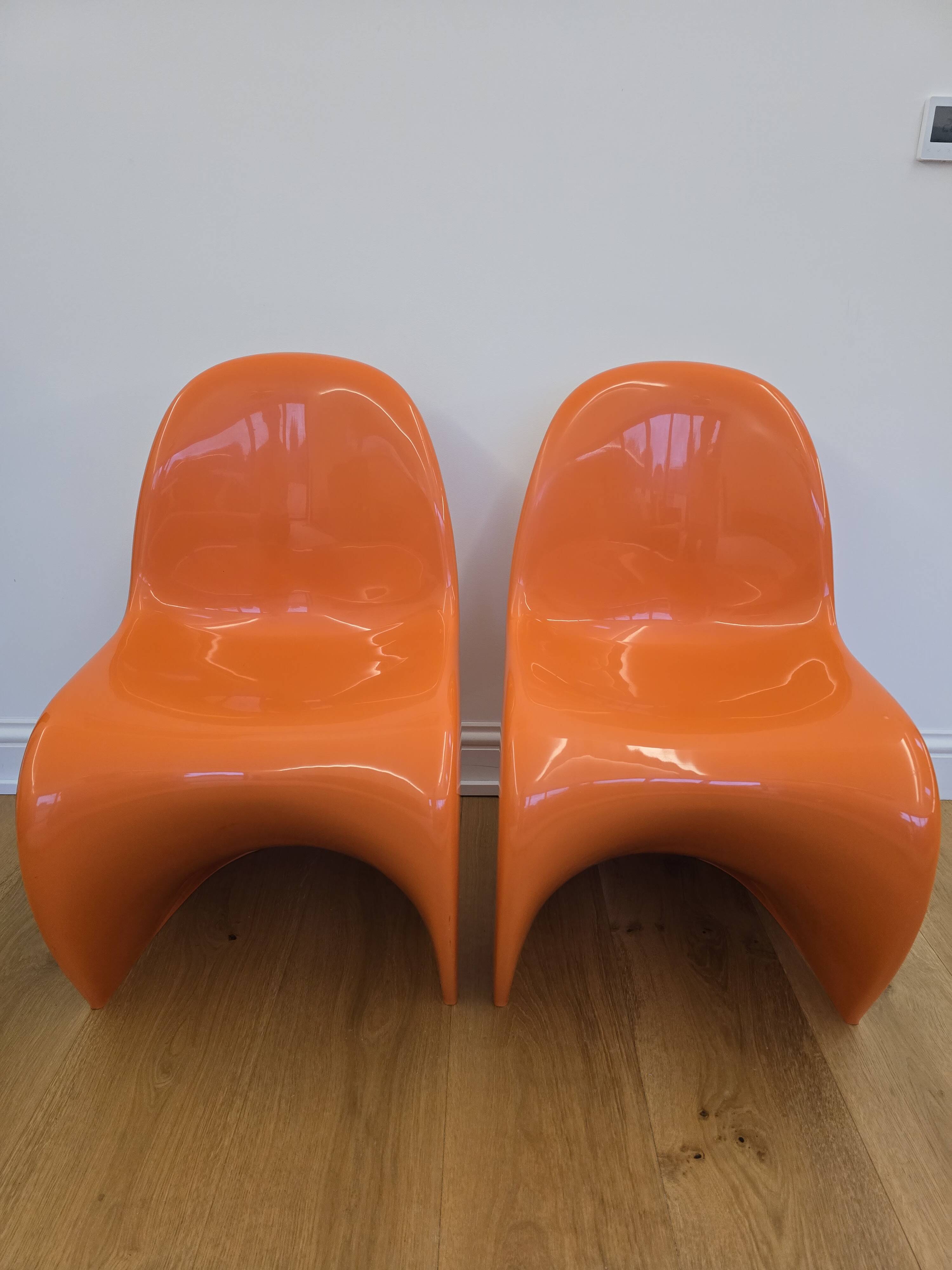 Chaise empilable Verner Panton pour Hermann Miller