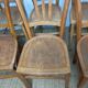 Ensemble de 10 chaises bistrot années 1950-60 vintage Luterma
