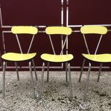 Yellow formica chairs