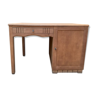 Solid oak Art Deco desk
