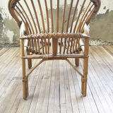 Armchair child rattan