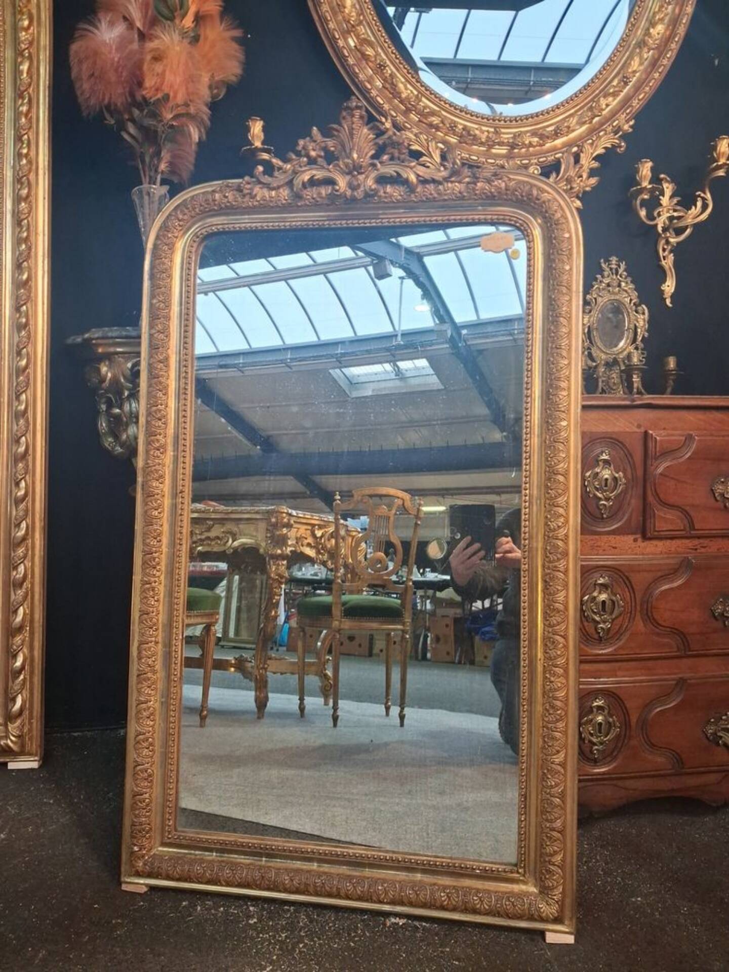 Louis Philippe mirror 120x69