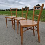 Set of 3 bistro chairs