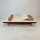 Teak Daybed with Hermes Cushions and Bolster, 1960s
