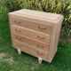Commode vintage ancienne pieds compas
