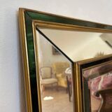 Miroir à parcloses en verre