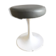 Tabouret tulipe vintage gris 1970