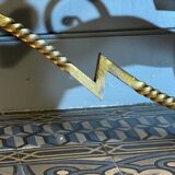 Meuble dressoir ou bar Art Déco, divers placages, bronze et ferronneries, c