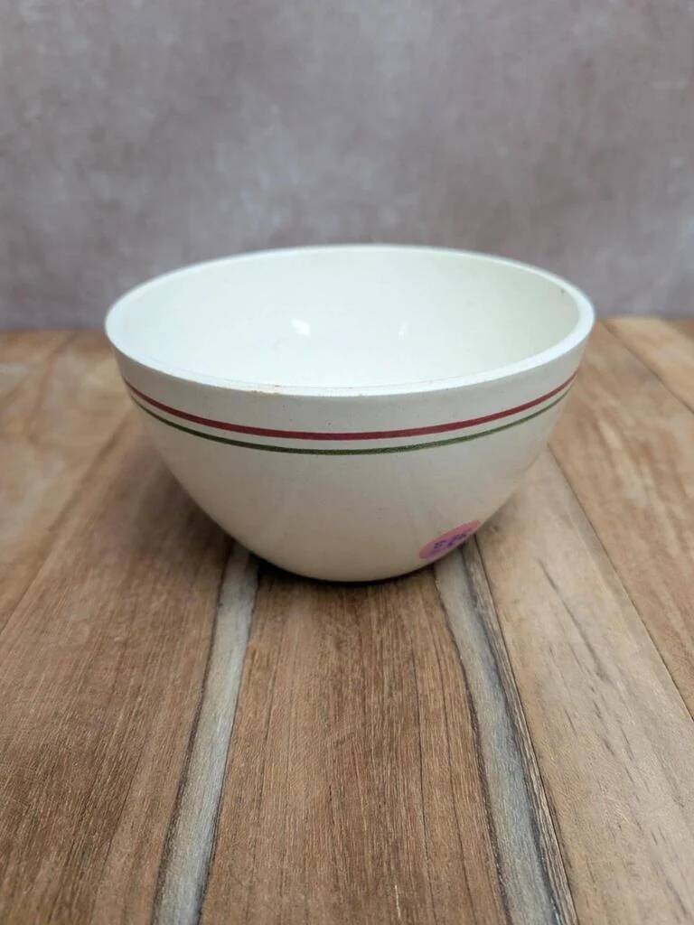 Cup and saucer Sarreguemines model Bitche – Ironstone