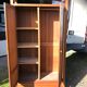 Armoire moderniste en chêne massif 1950