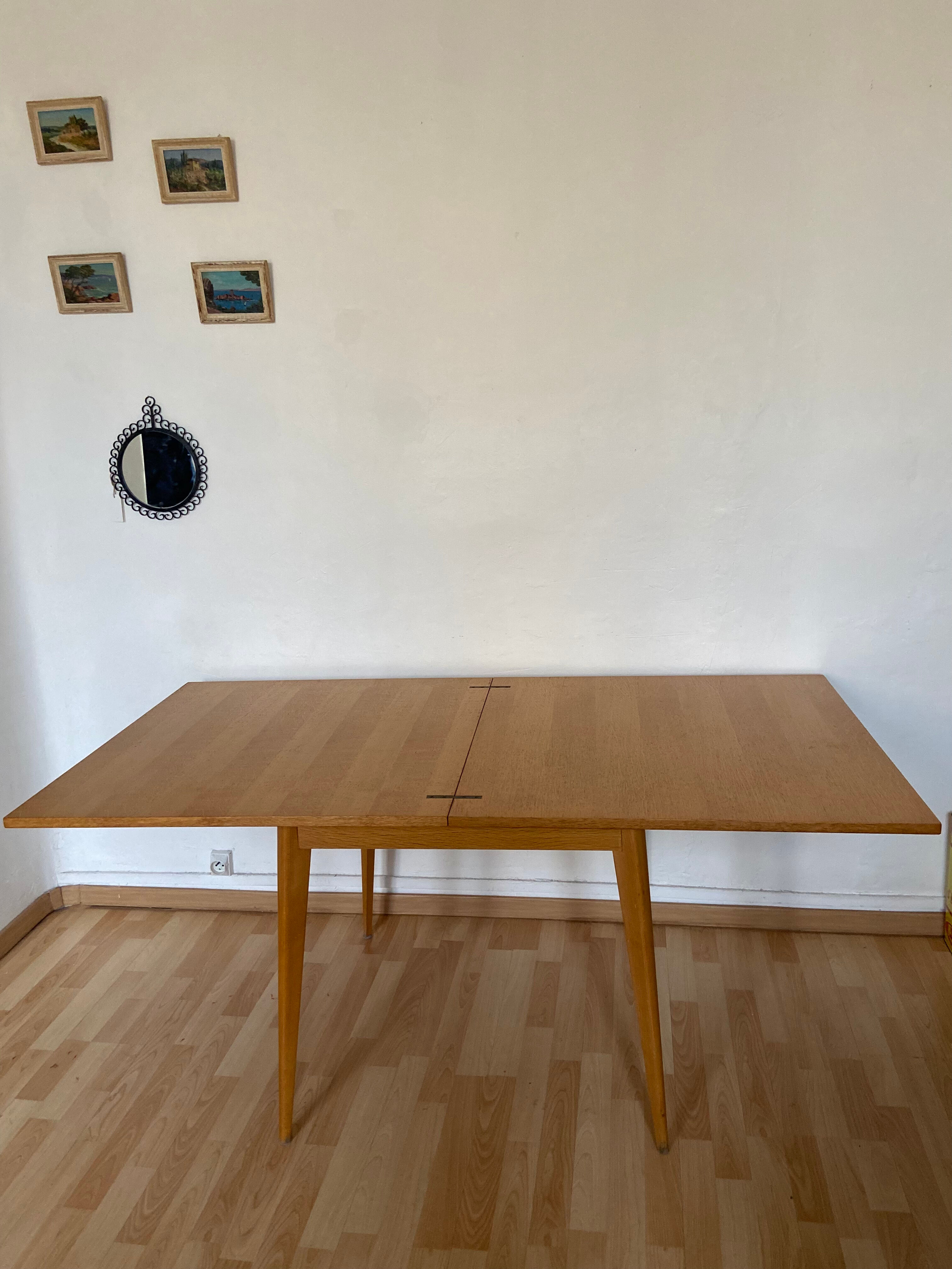 Vintage table square wallet 50s