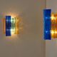 Paire d'appliques en verre de Murano multicolores par Salviati & Co., Italie, vers 1940