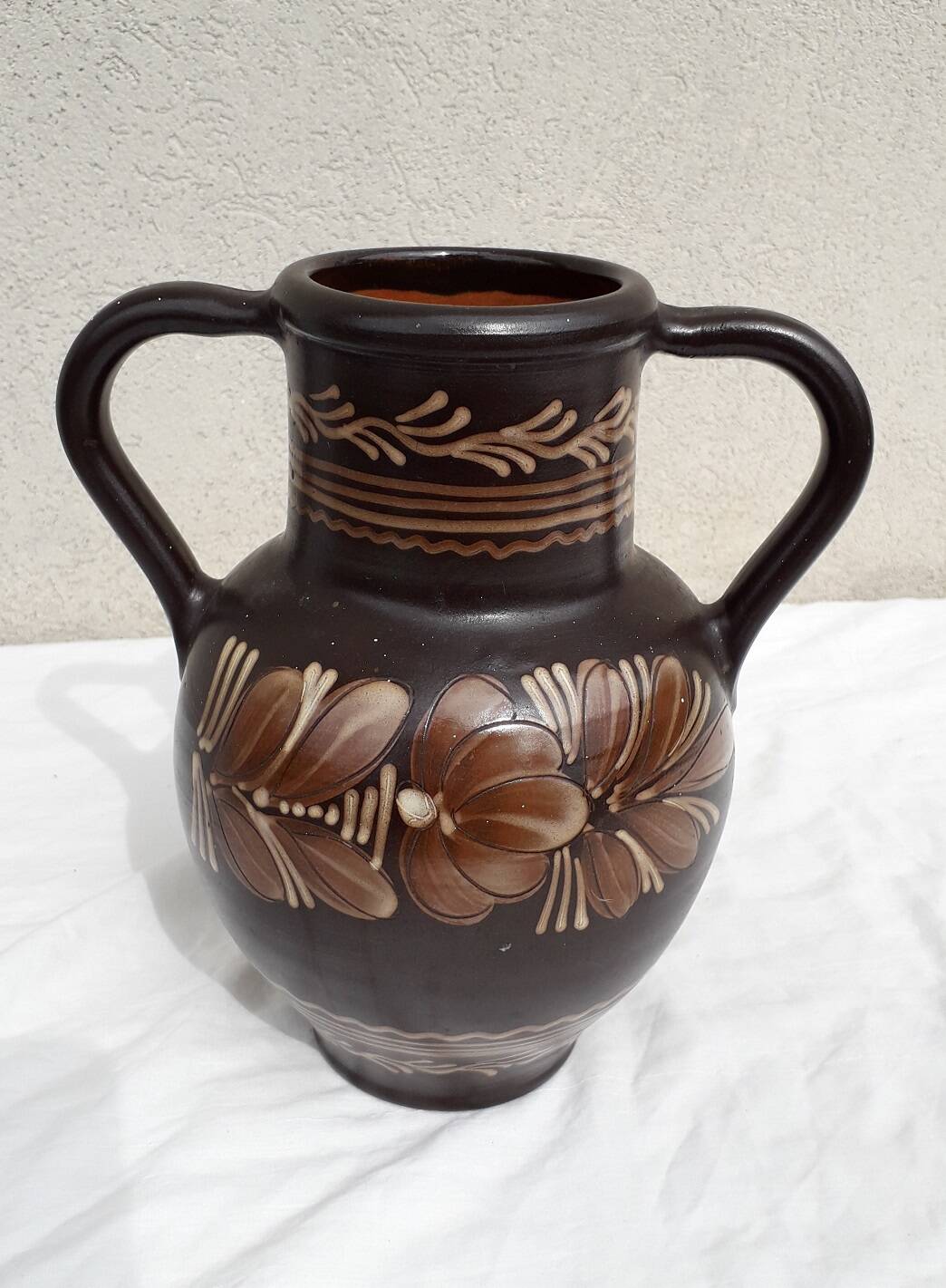 Brown vase