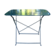 Old garden iron table