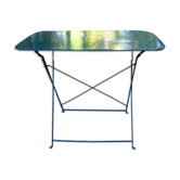 Old garden iron table