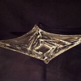 Cut crystal bowl signed daum france a459