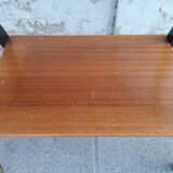 Side table on wheels