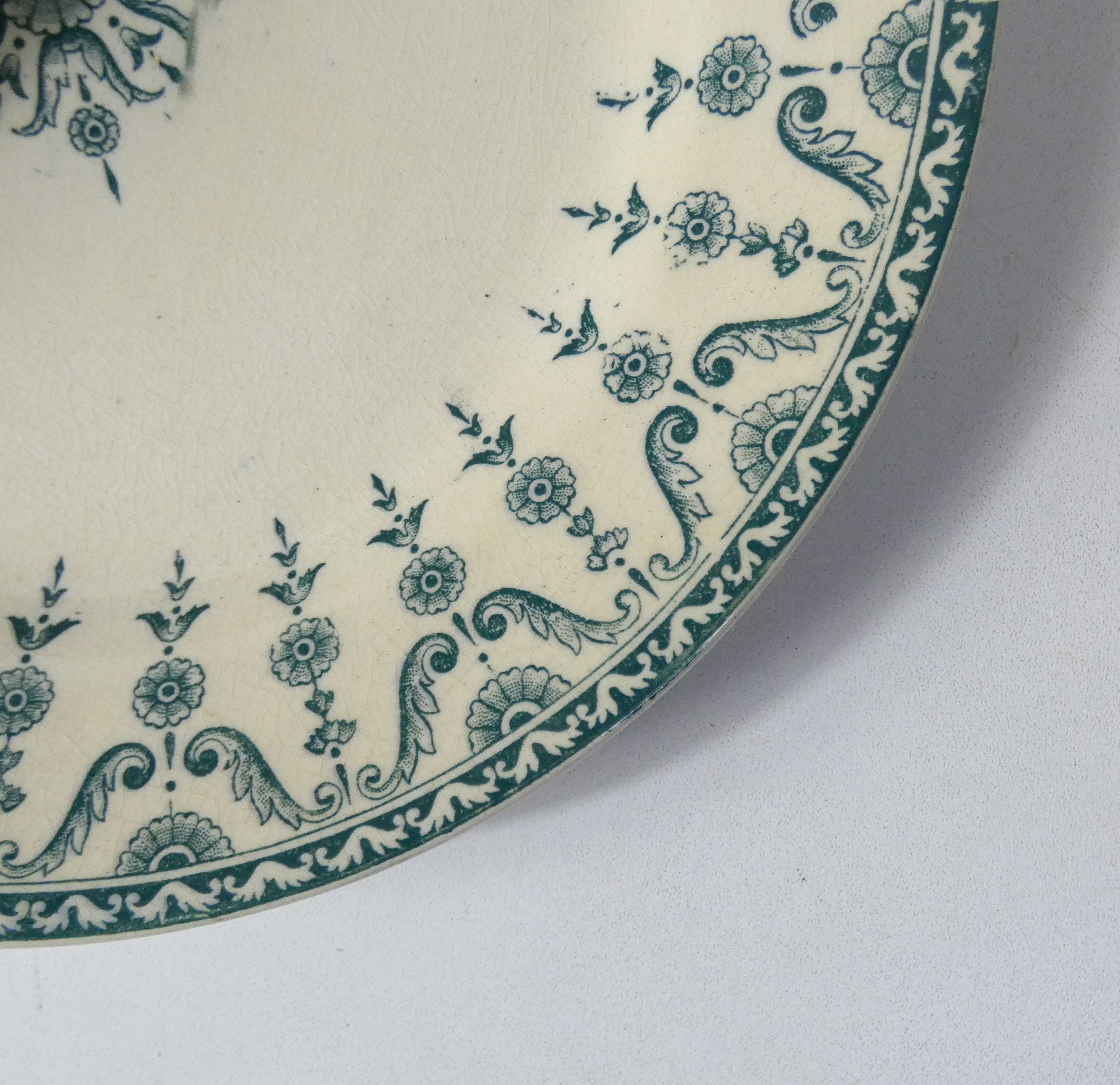 Iron earth 6 flat plates gien florentin