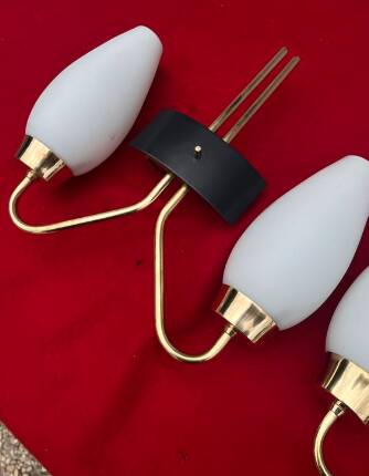 Pair of vintage wall lights