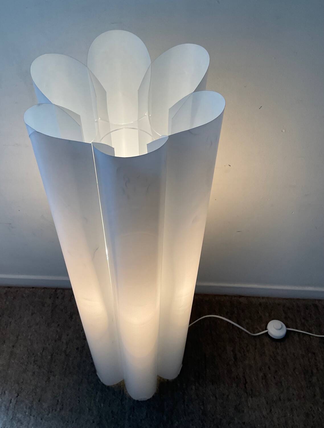 Lampadaire vintage Ikea des années 80-90