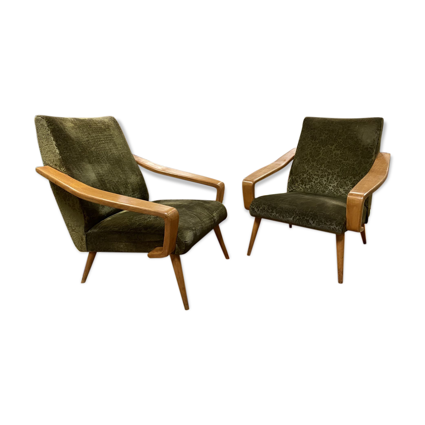 Pair of 70-foot compass chairs