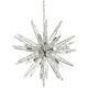 Lustre en verre stalactite Murano