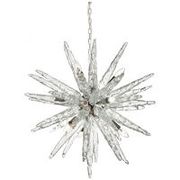 Lustre en verre stalactite Murano