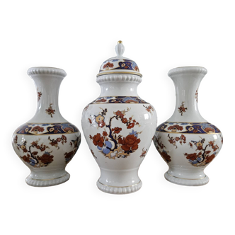 Bareuther Waldsassen Bavière ensemble de 3 vases
