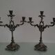 Pair of Louis XV style rocaille candelabras