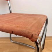 Tubular steel chrome Bauhaus chair by Hynek Gottwald - 1930 (Eisengarn)