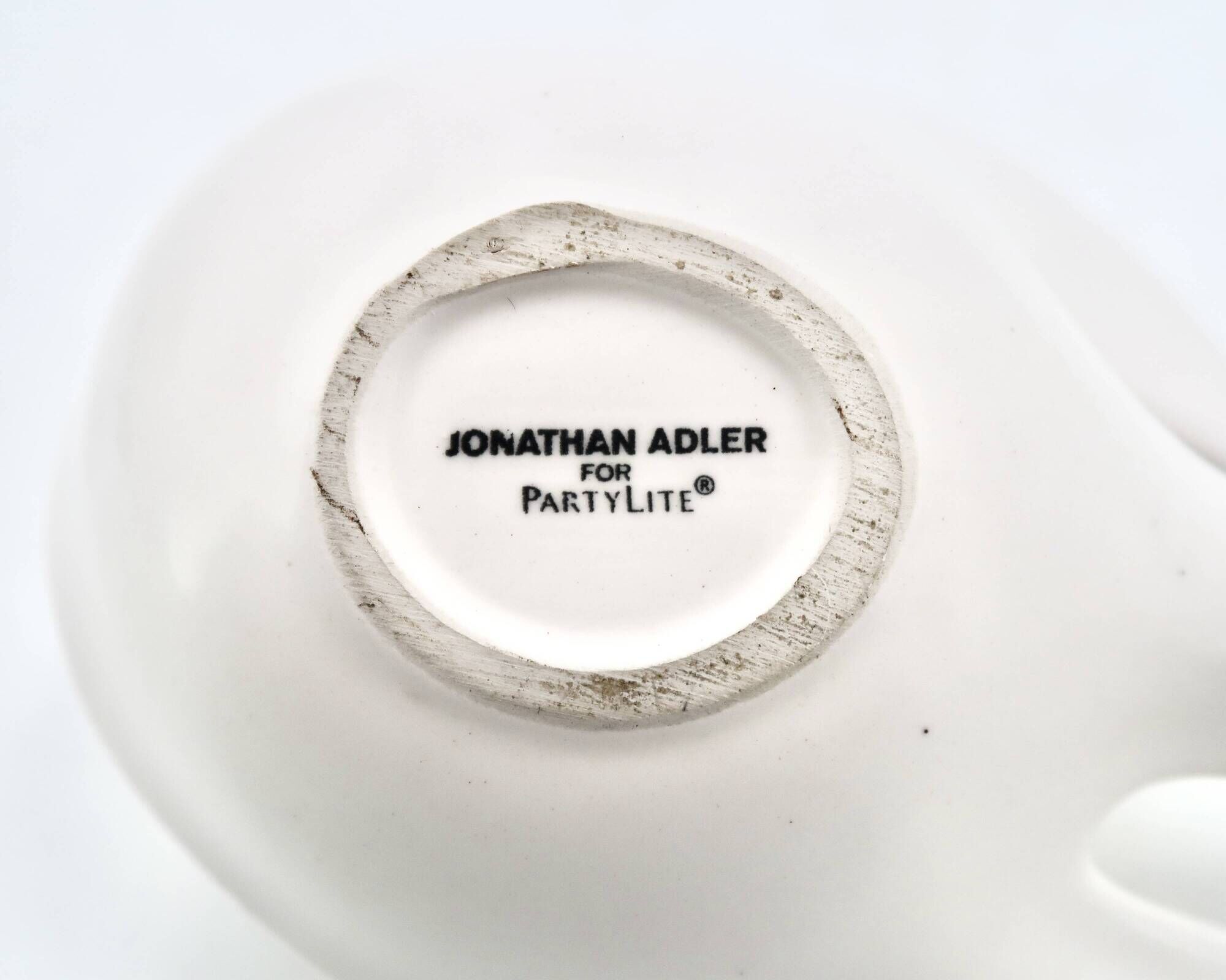 Ceramic peace dove candlestick by Jonathan Adler