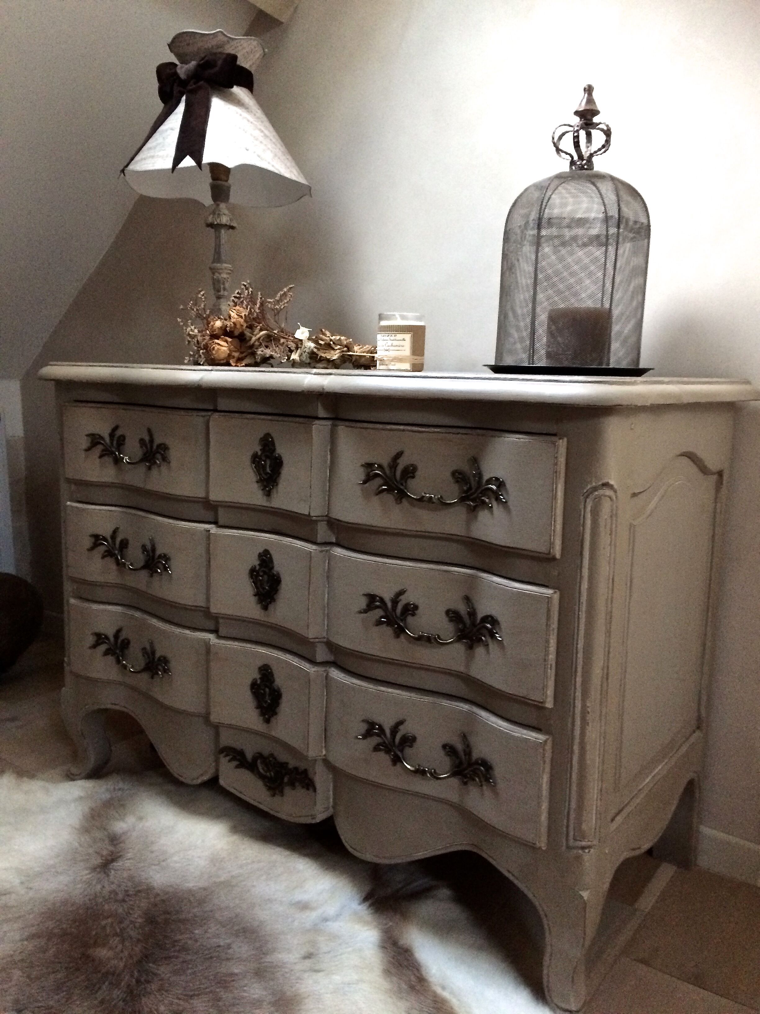 Dresser Louis XV crossbow patina