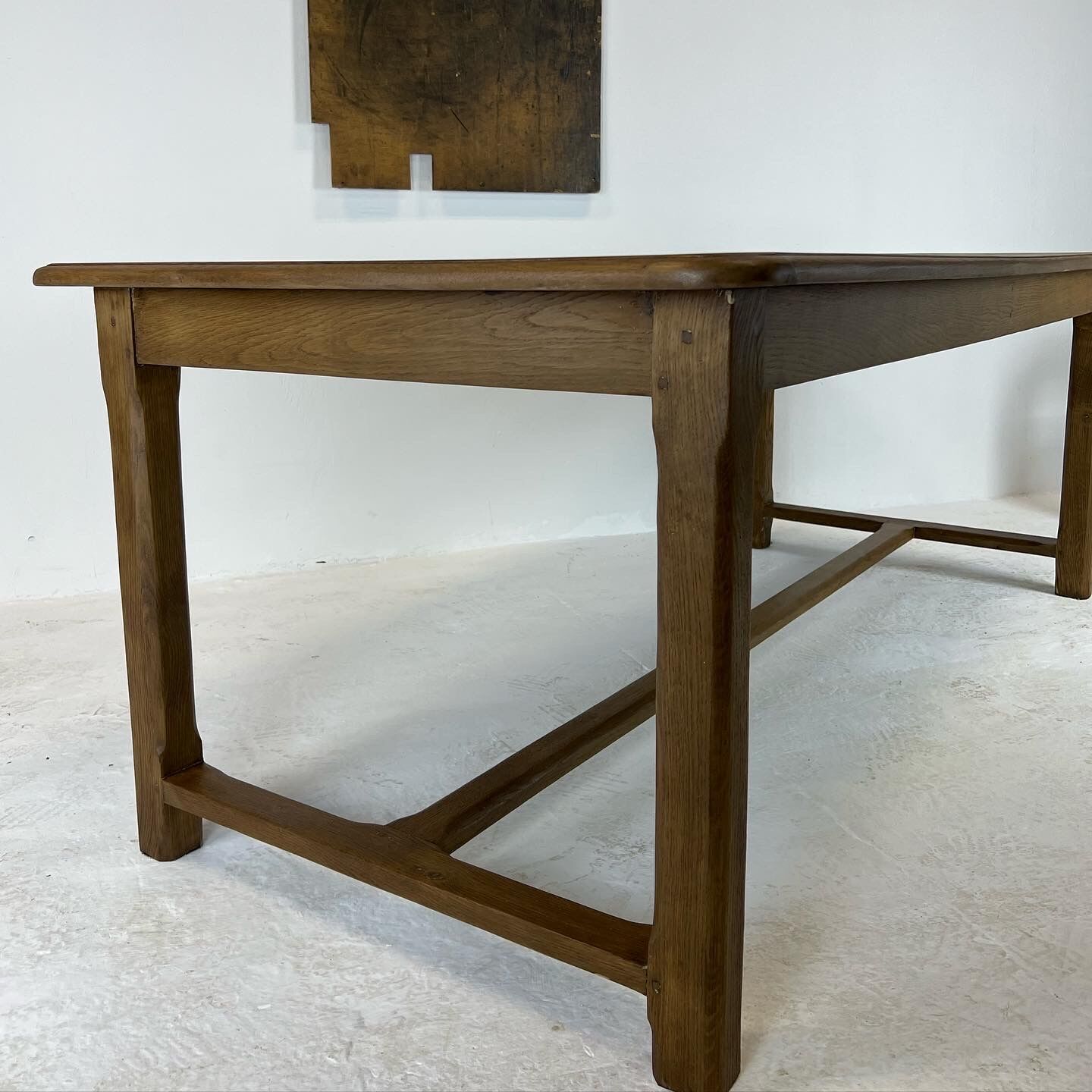 Old oak farmhouse table