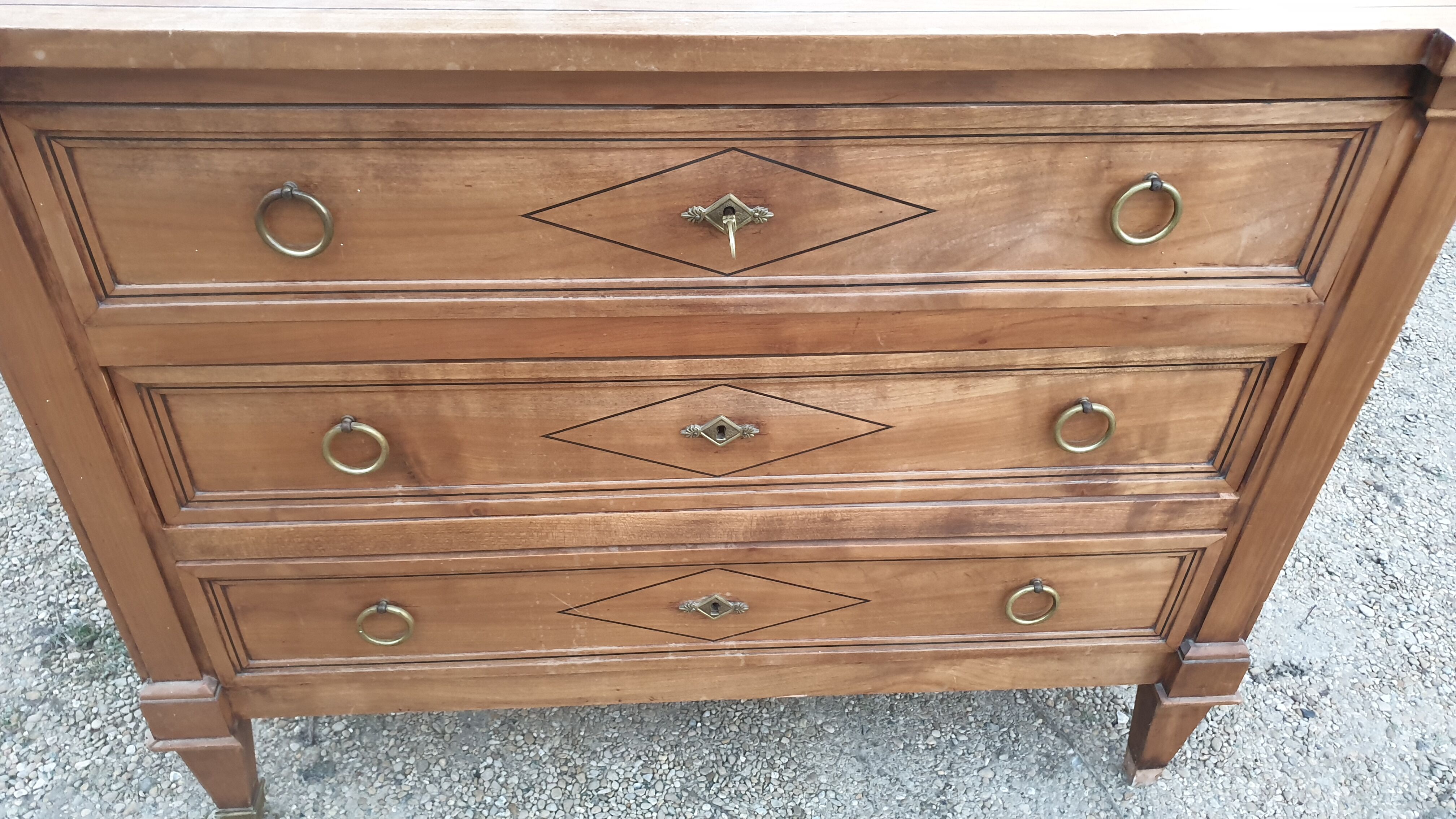 Louis XVI style chest of drawers