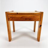 Pinewood Side Table, 1970s